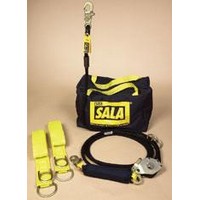 DBI/SALA 7600506 DBI/SALA Sayfline 60\' Horizontal Lifeline System With Kernmantle Rope Lifeline With Tensioner, Two Tie-Off Adap